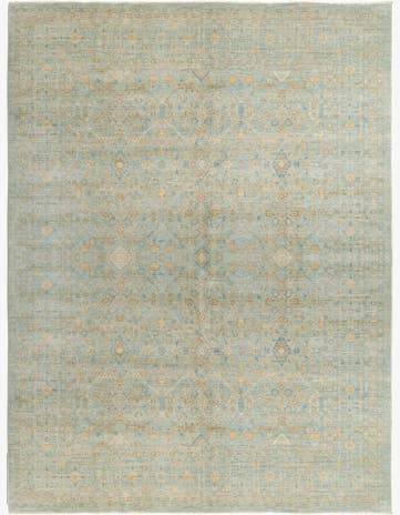 8' 8 x 11' 10 Hand Knotted Ziegler Rug