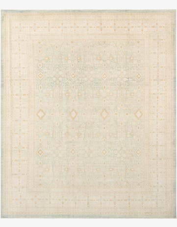 8' 2 x 9' 11 Hand Knotted Ziegler Rug