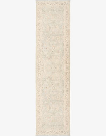 5' 1 x 25' 4 Hand Knotted Ziegler Rug