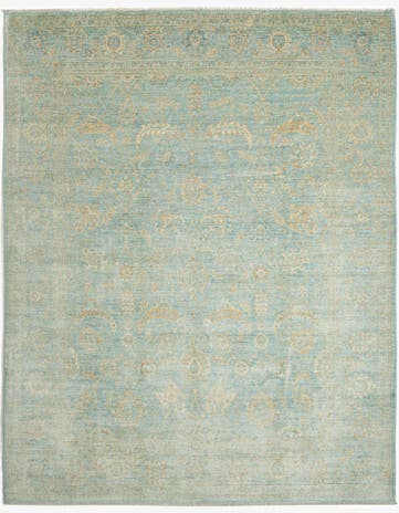 7' 8 x 9' 10 Hand Knotted Ziegler Rug
