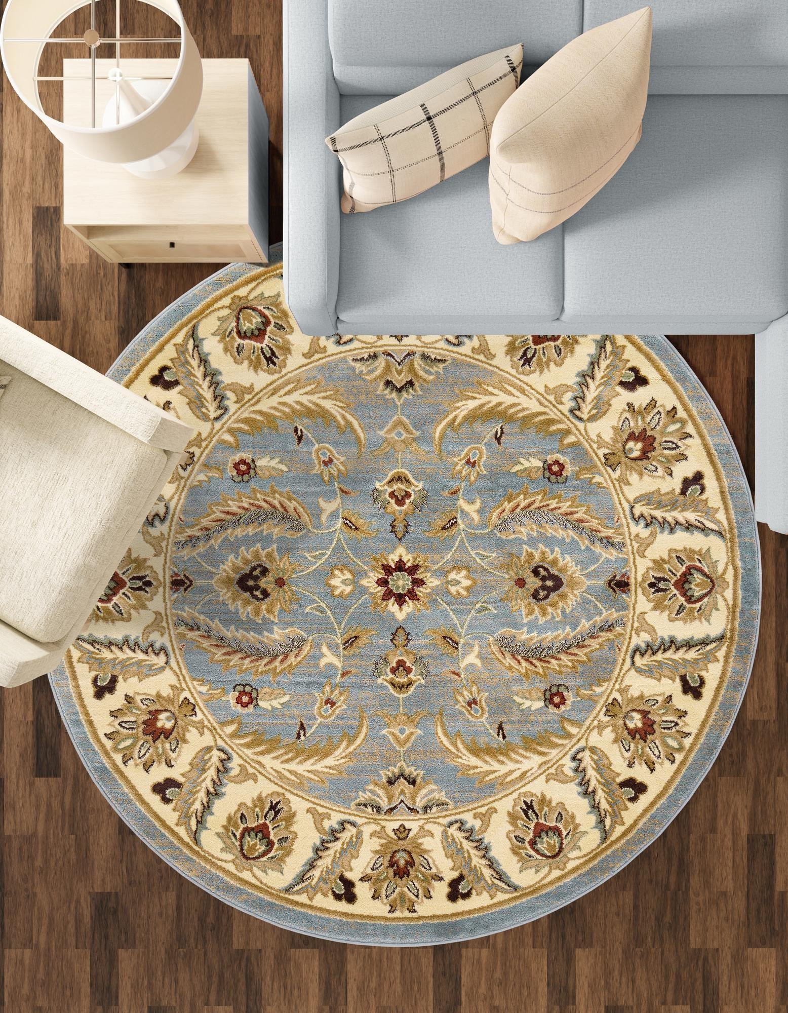 7' 10 x 7' 10 Aditi Round Rug