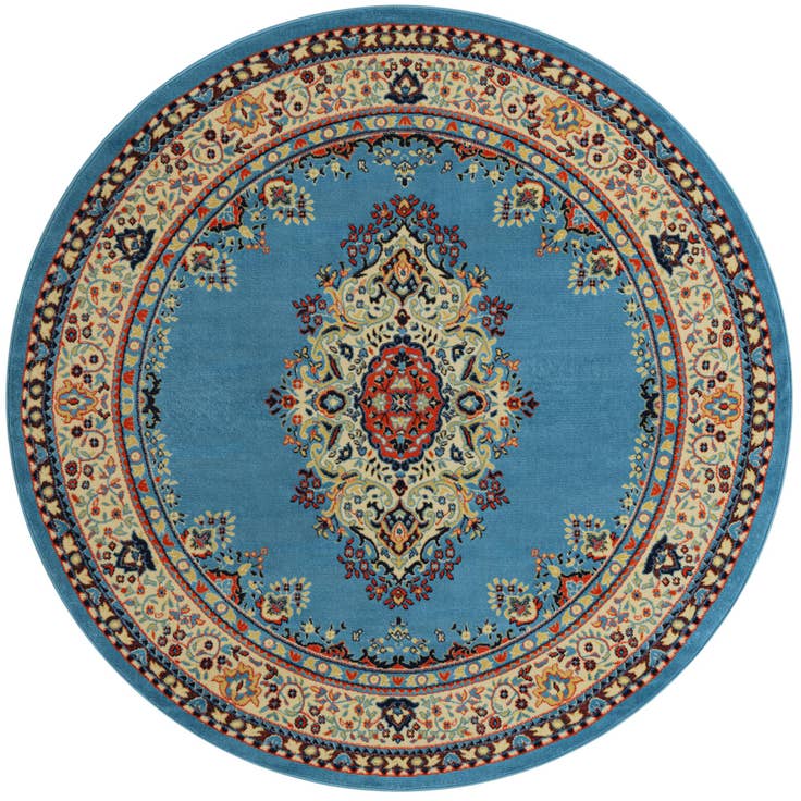 Detail image of 7' 10 x 7' 10 Amaya Round Rug