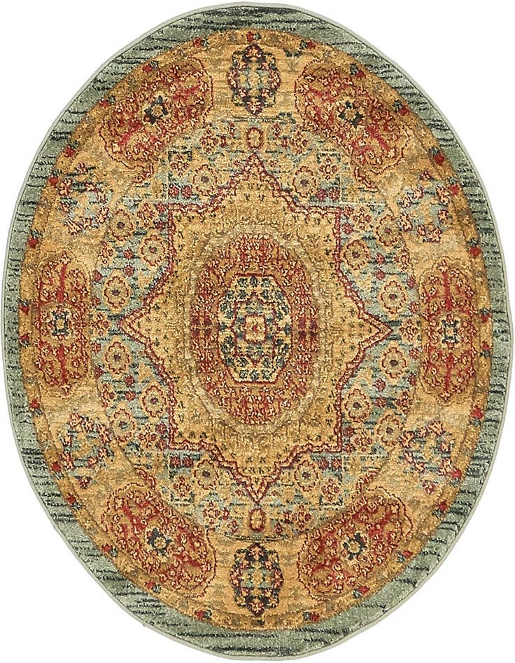 Detail image of 3' x 3' Amina Round Rug
