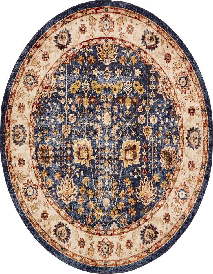 Detail image of 8' x 8' Arcadia Round Rug