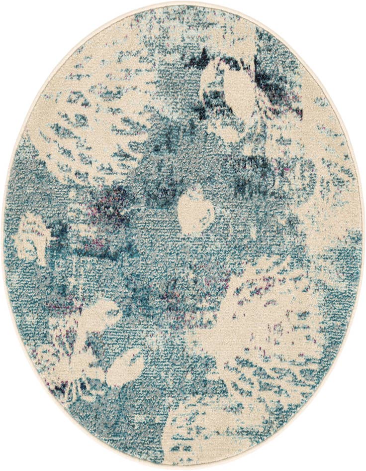 Detail image of 3' 3 x 3' 3 Washable Capri Round Rug