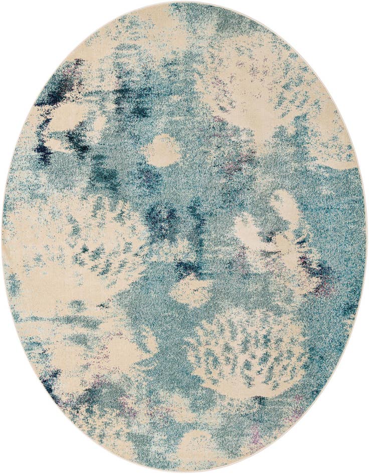 Detail image of 10' x 10' Washable Capri Round Rug