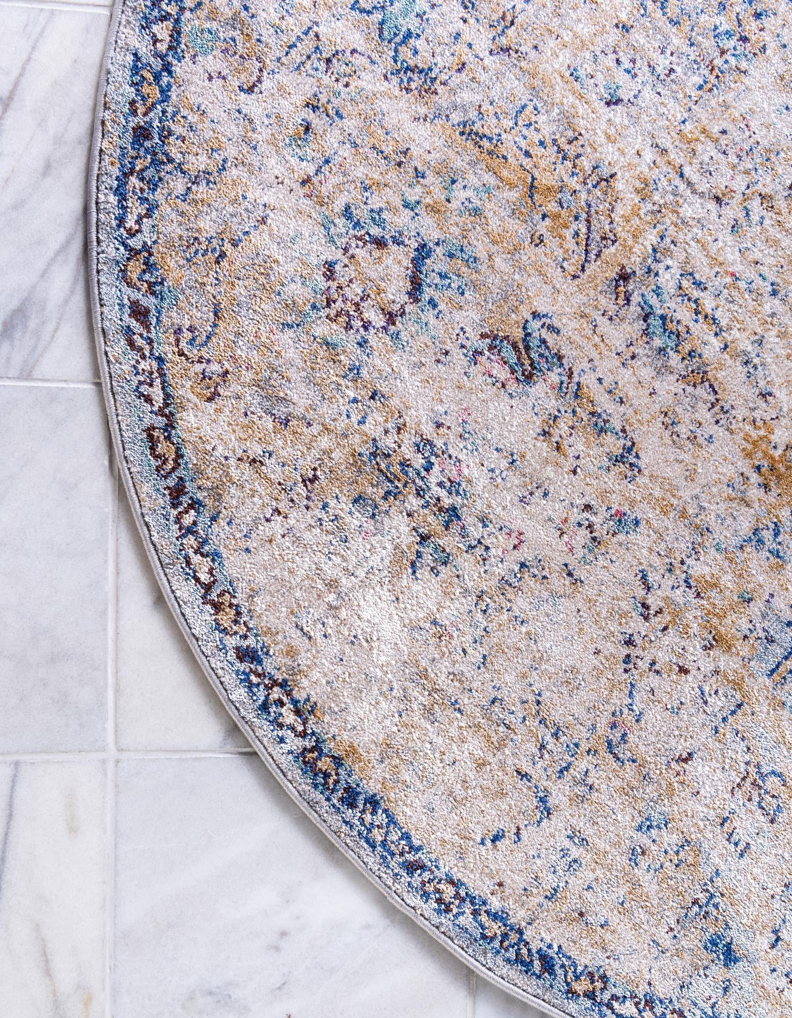 5' x 5' Charlotte Round Rug