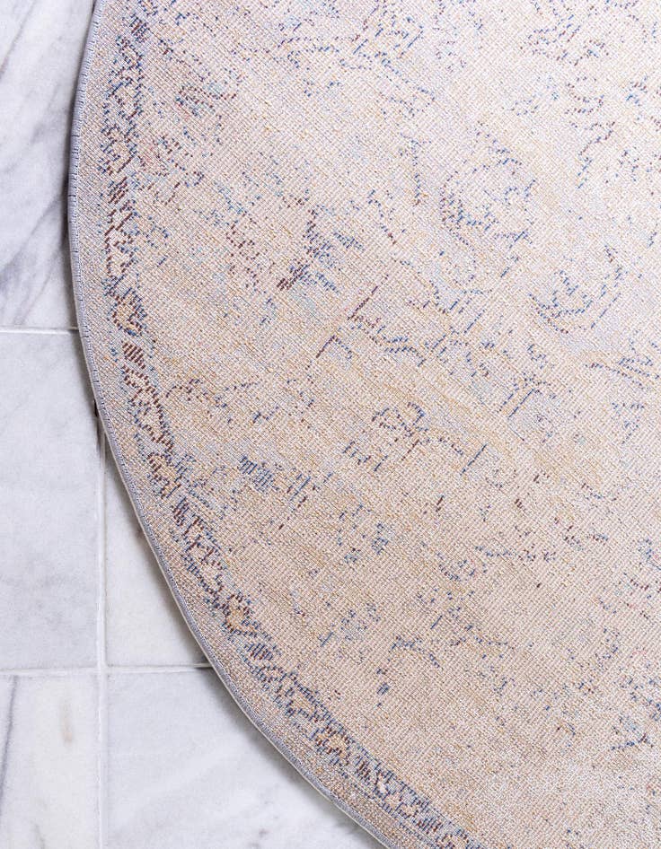 Detail image of 7' x 7' Charlotte Round Rug