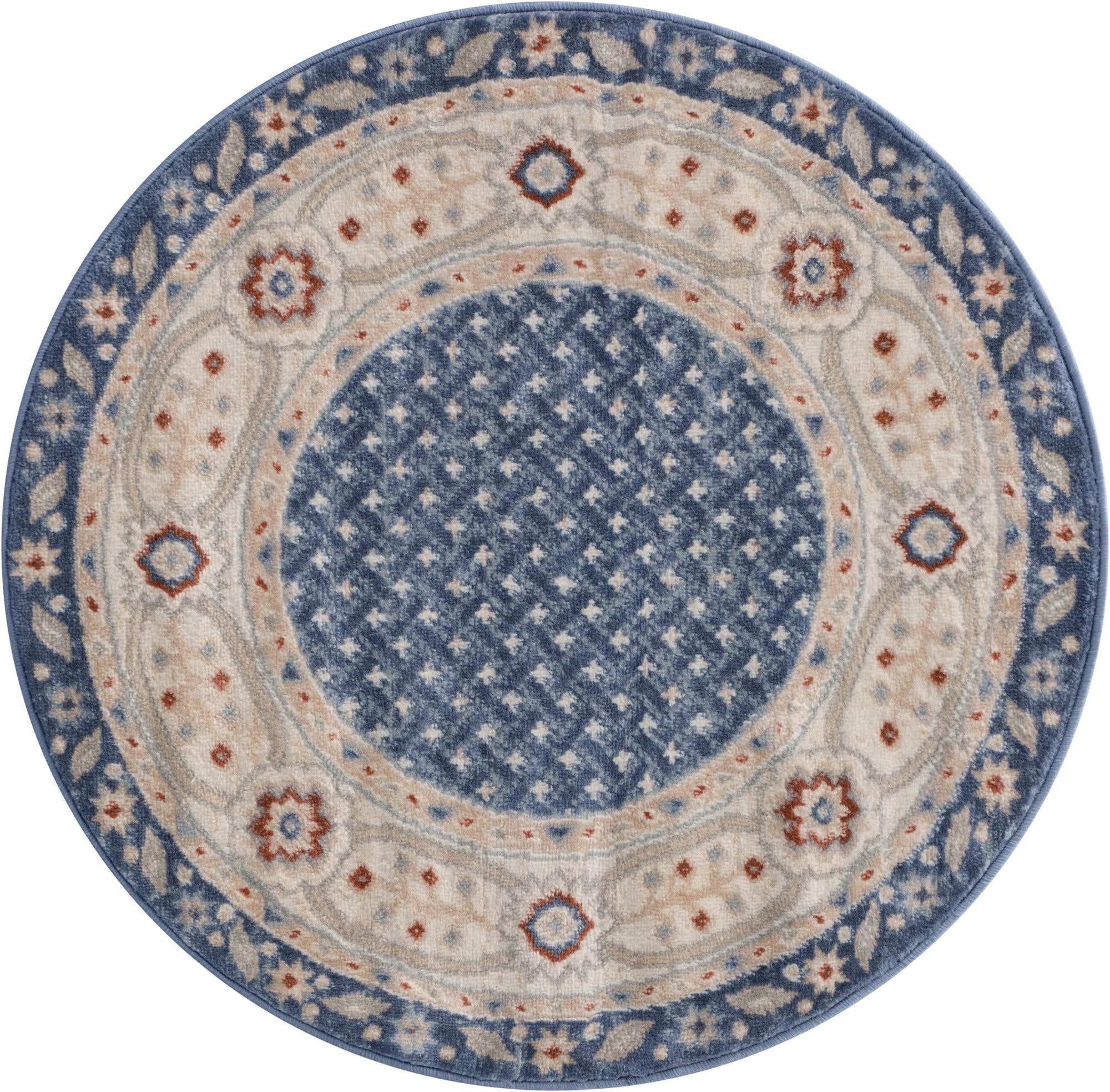 Primary image 3' x 3' Charlotte Round Rug