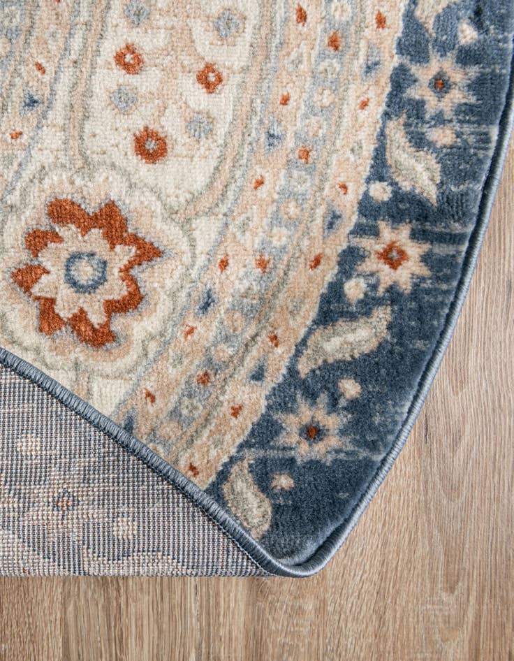 Detail image of 5' 3 x 5' 3 Charlotte Round Rug