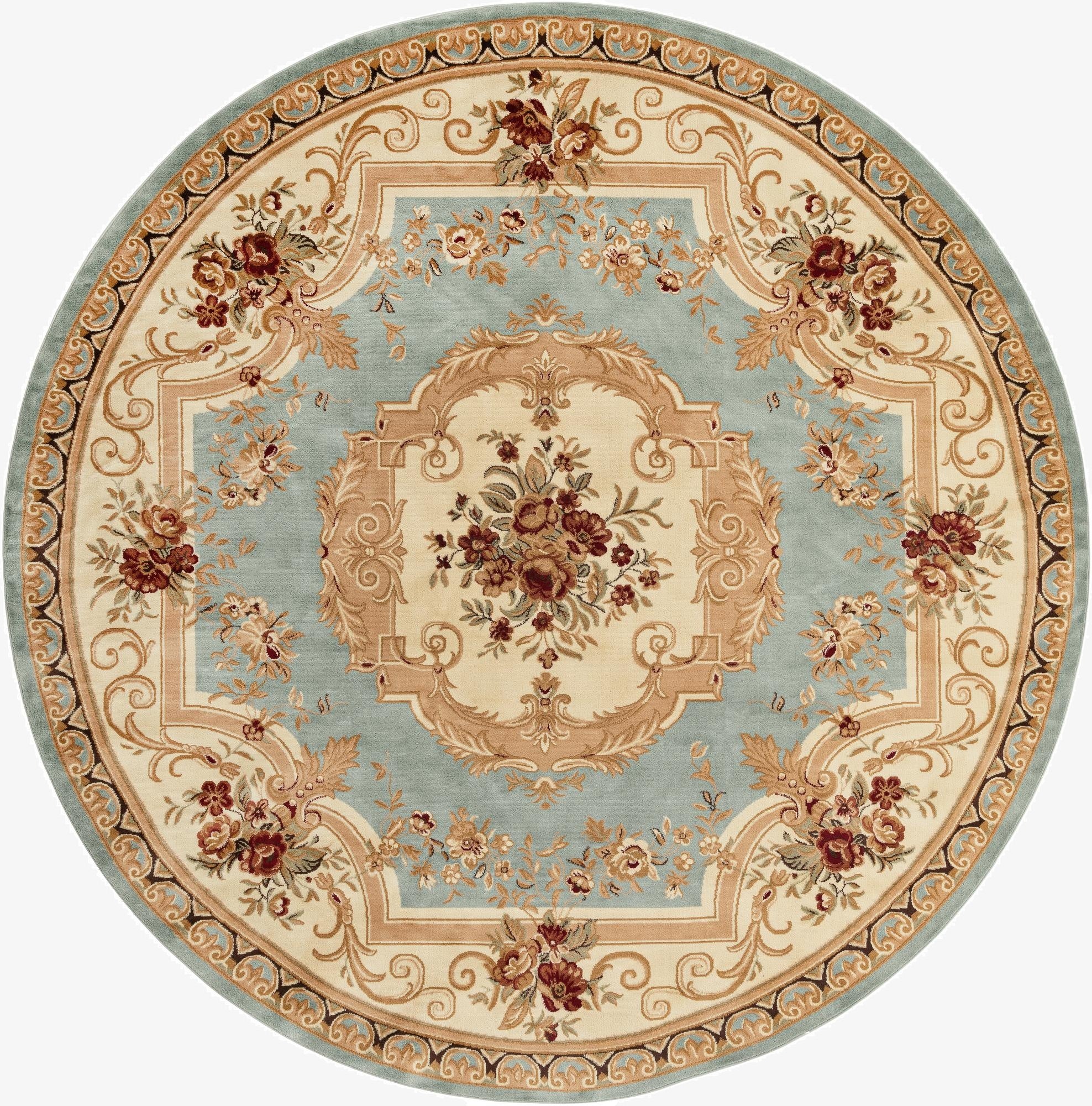  10' x 10' Chateau Round Rug