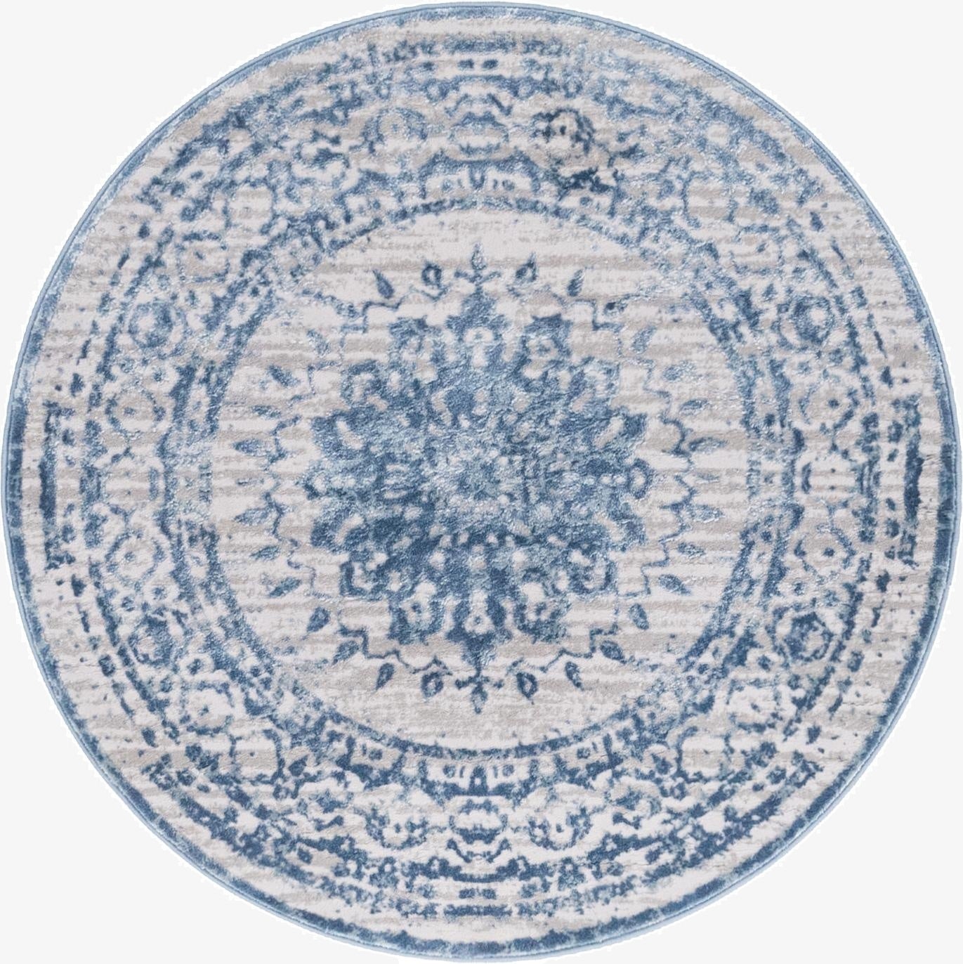 4' x 4' Chesterfield Round Rug