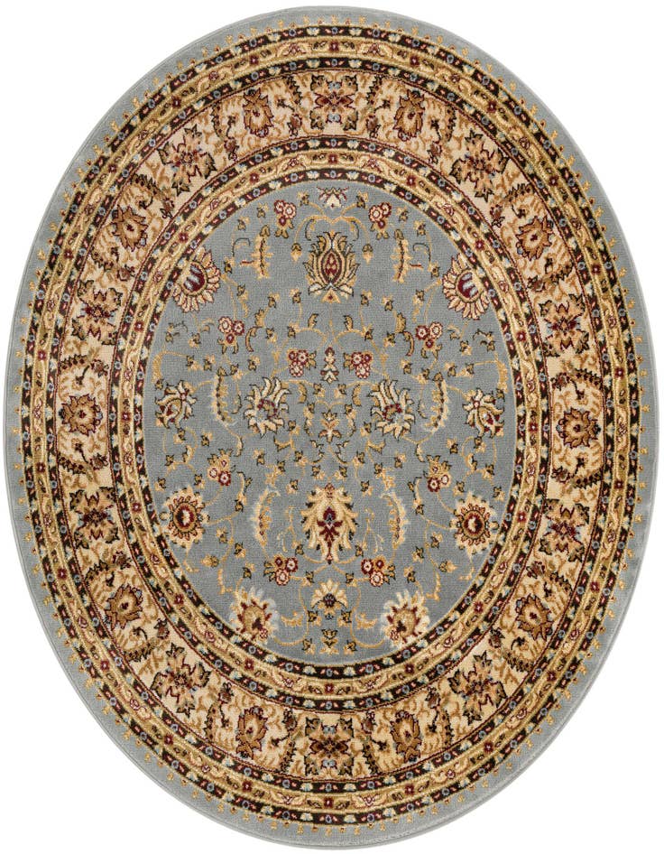 Detail image of 6' x 6' Classic Agra Round Rug