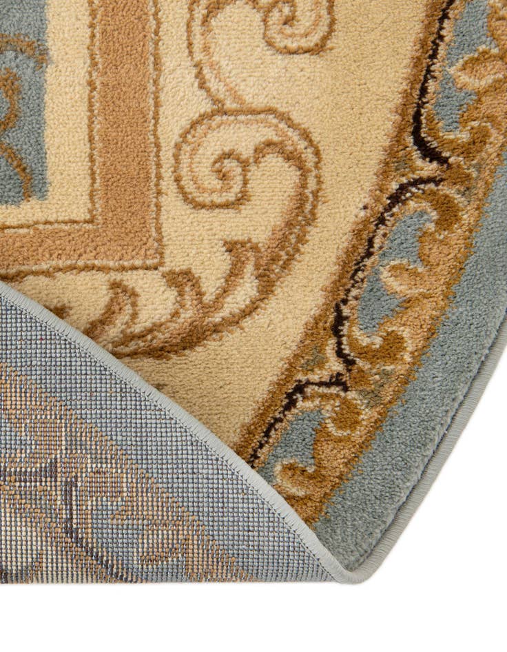 Vue détaillée : 215cm x 215cm Aubusson classique Tapis Rond