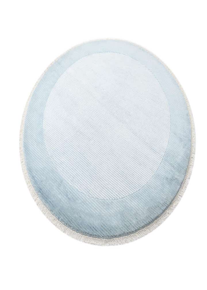 6' 8 x 6' 8 Hand Knotted Darya Wool Round Rug