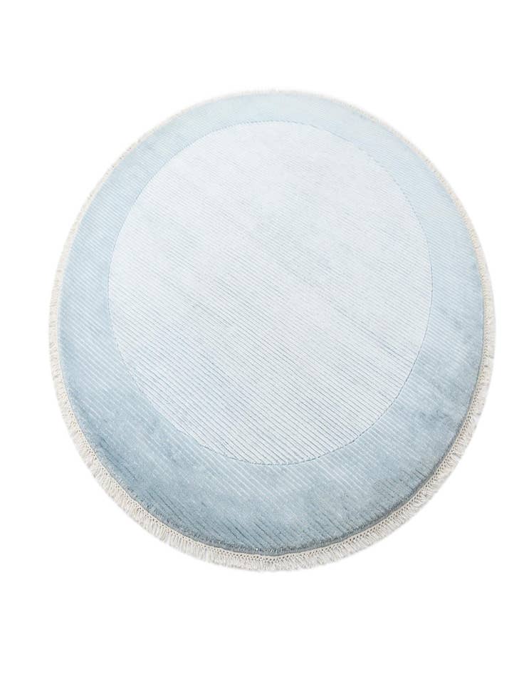 Detail image of 6' 8 x 6' 8 Hand Knotted Darya Wool Round Rug