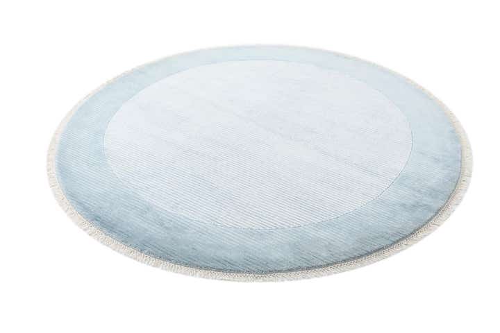 6' 8 x 6' 8 Hand Knotted Darya Wool Round Rug