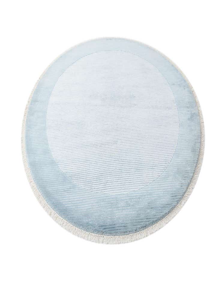 6' 8 x 6' 8 Hand Knotted Darya Wool Round Rug