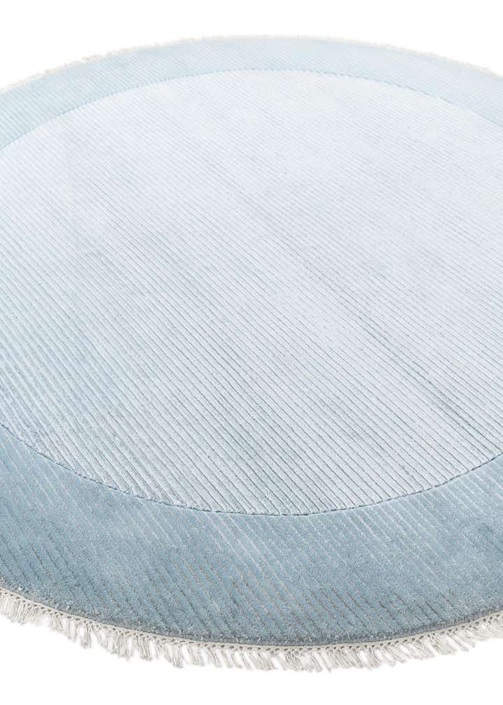 6' 8 x 6' 8 Hand Knotted Darya Wool Round Rug