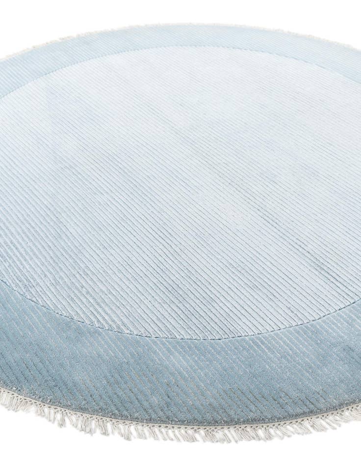 Detail image of 6' 8 x 6' 8  Hand Knotted Darya Wool Round Rug