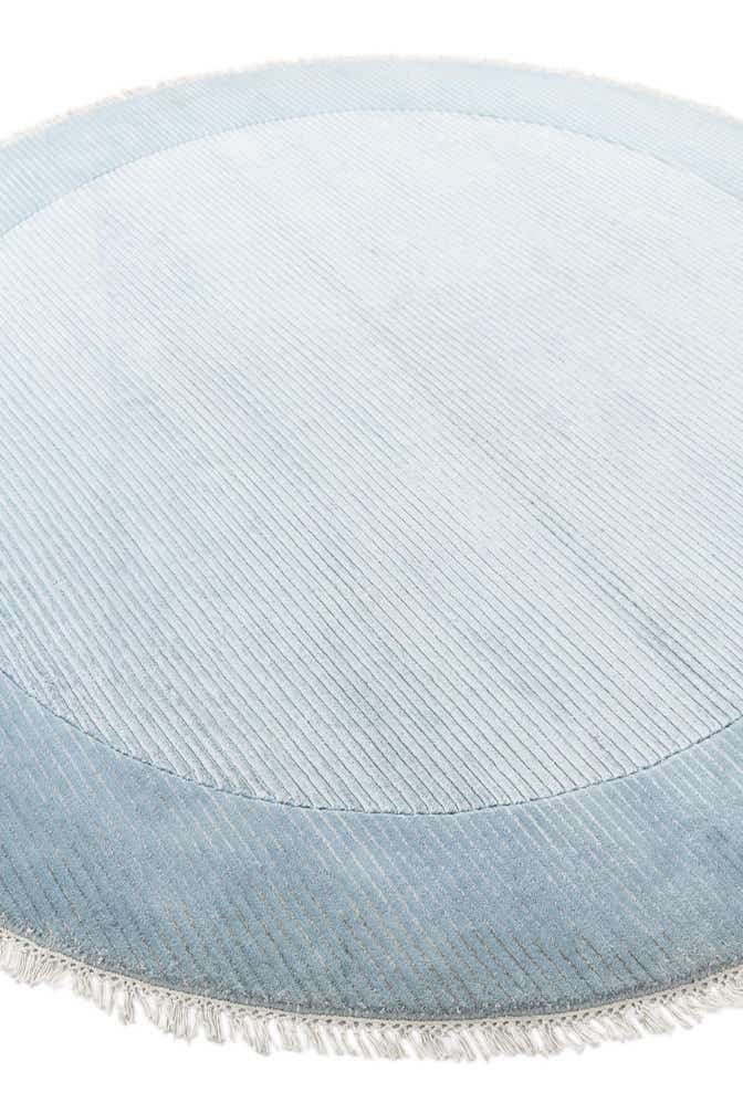 6' 8 x 6' 8 Hand Knotted Darya Wool Round Rug