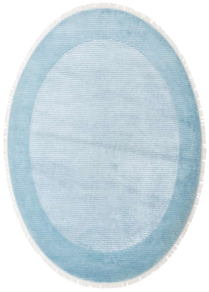 6' 8 x 6' 8 Hand Knotted Darya Wool Round Rug
