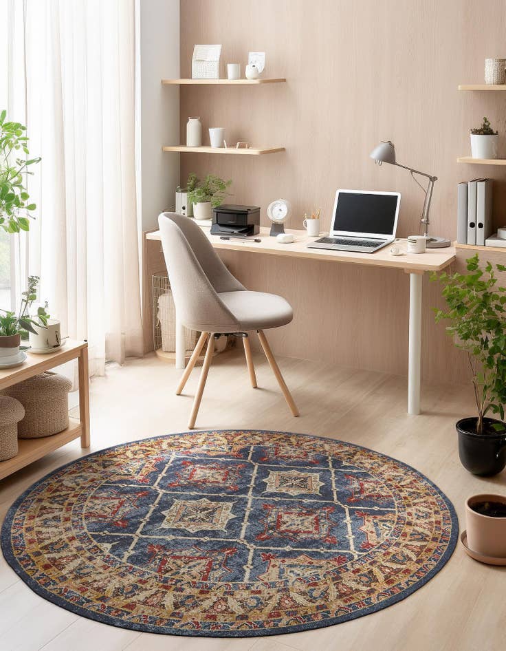 Detail image of 8' x 8' Eden Round Rug