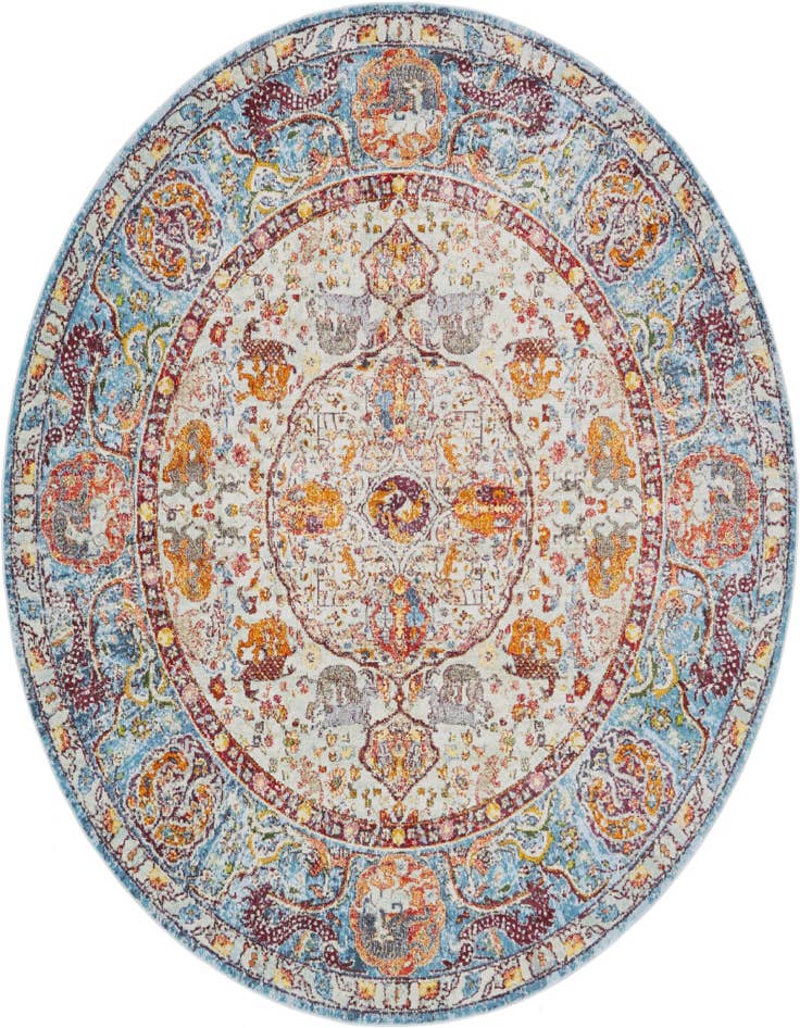 Detail image of 8' x 8' Havana Round Rug
