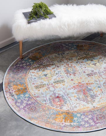 8' x 8' Havana Round Rug