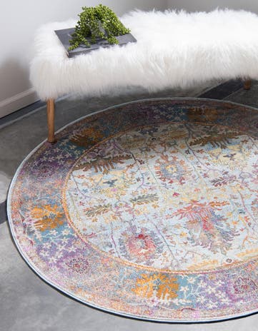 8' x 8' Havana Round Rug