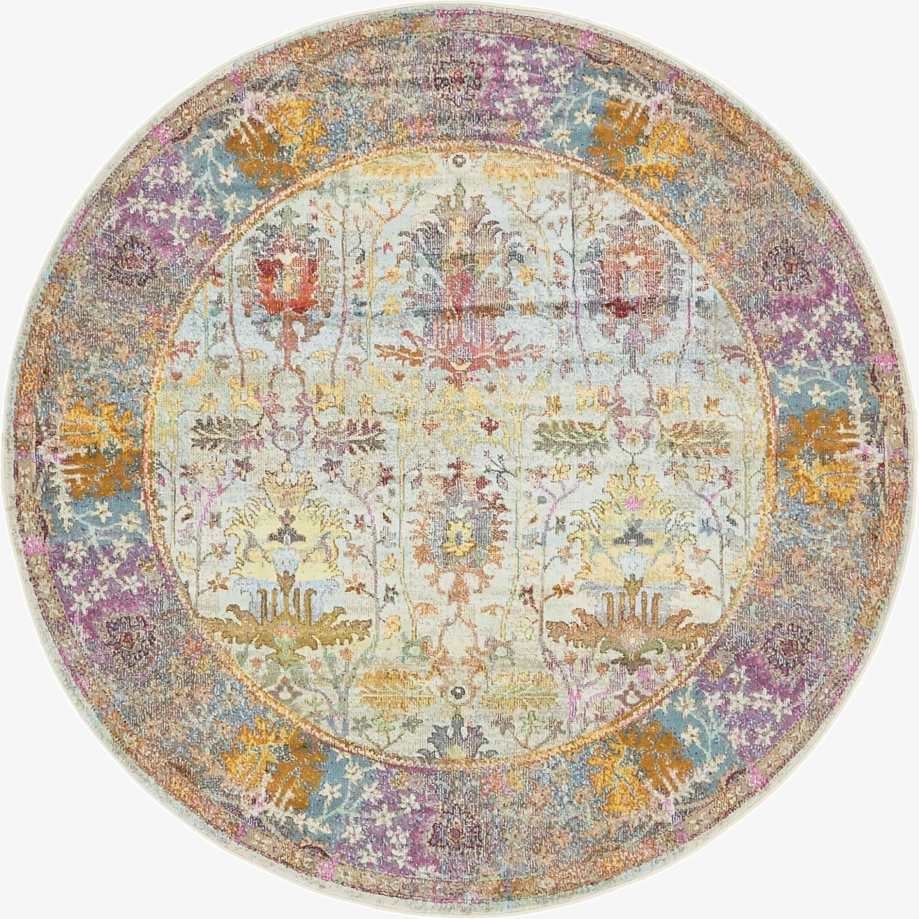 5' 5 x 5' 5 Havana Round Rug