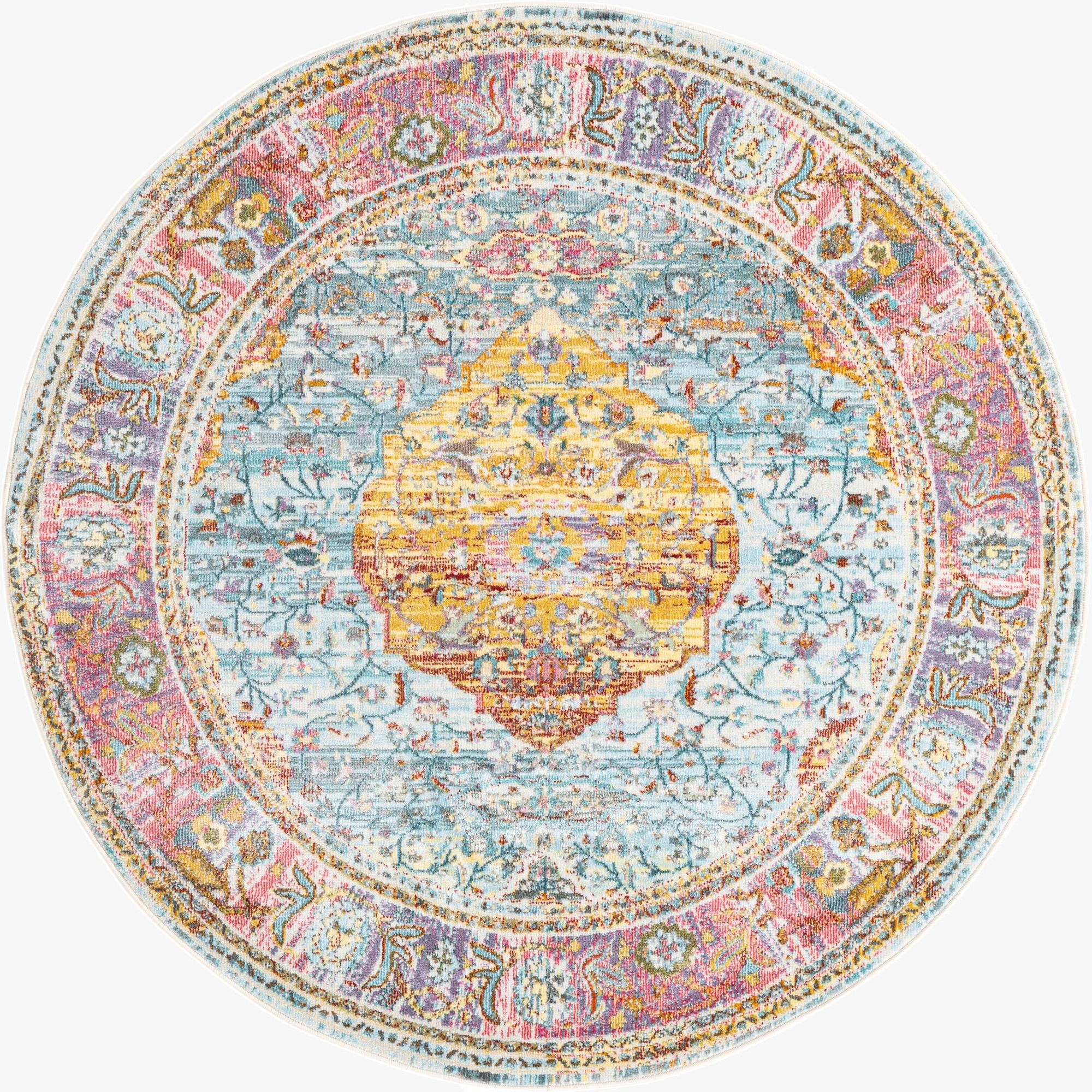 5' 5 x 5' 5 Havana Round Rug