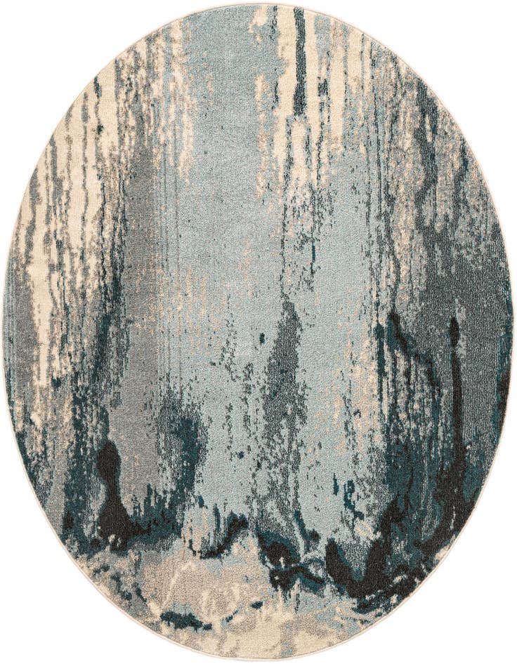 Detail image of 6' x 6' Washable Hyacinth Round Rug