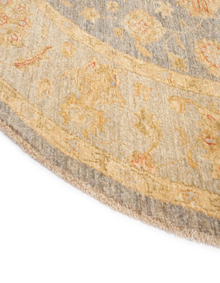 Detail image of 6' 6 x 6' 7 Kaizar Wool Round Rug