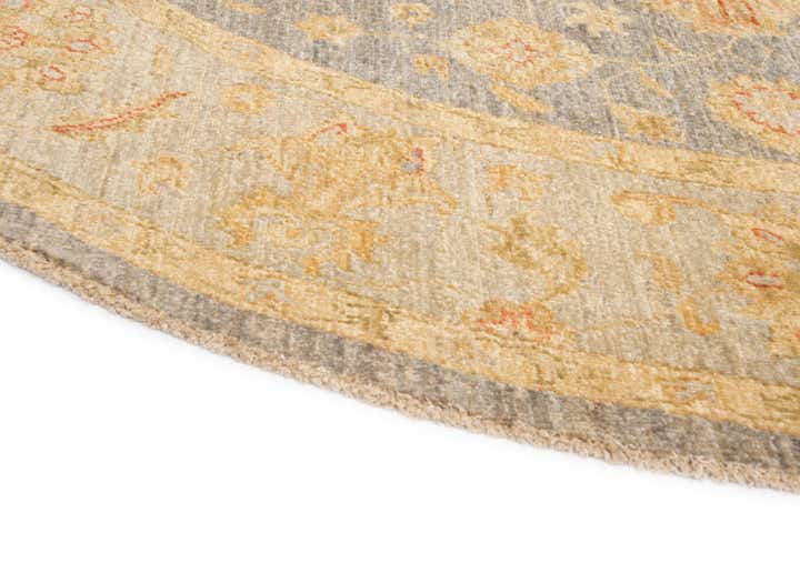 6' 6 x 6' 7 Kaizar Wool Round Rug