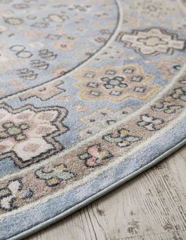 7' 10 x 7' 10 Kamala Washable Round Rug
