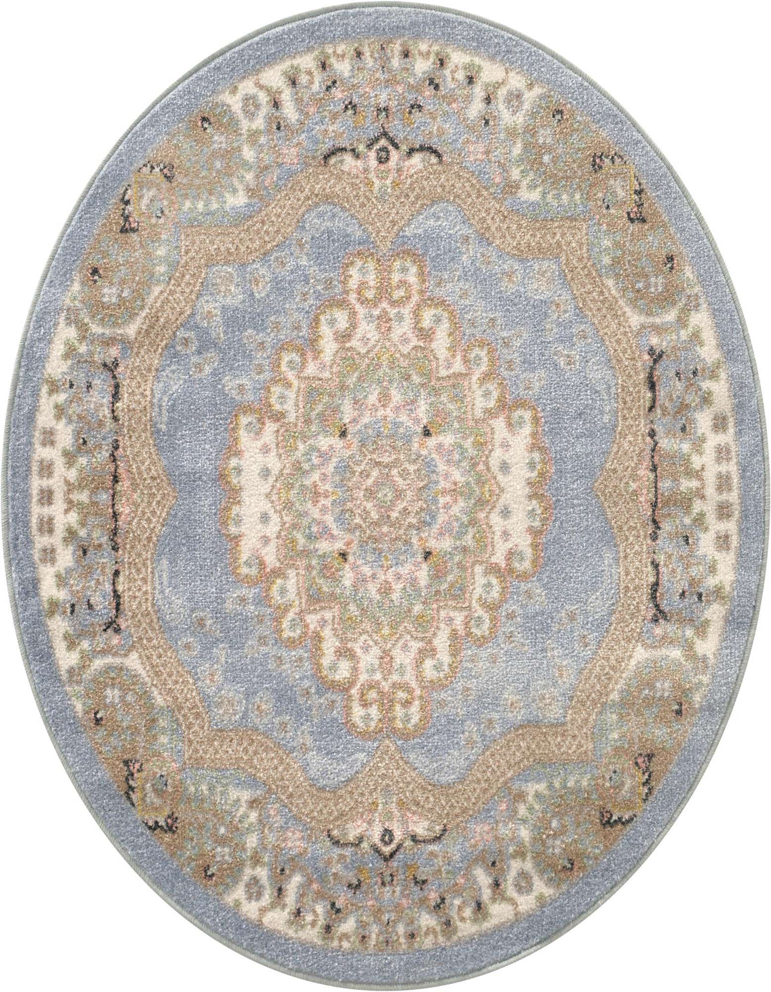 3' 3 x 3' 3 Kamala Washable Round Rug