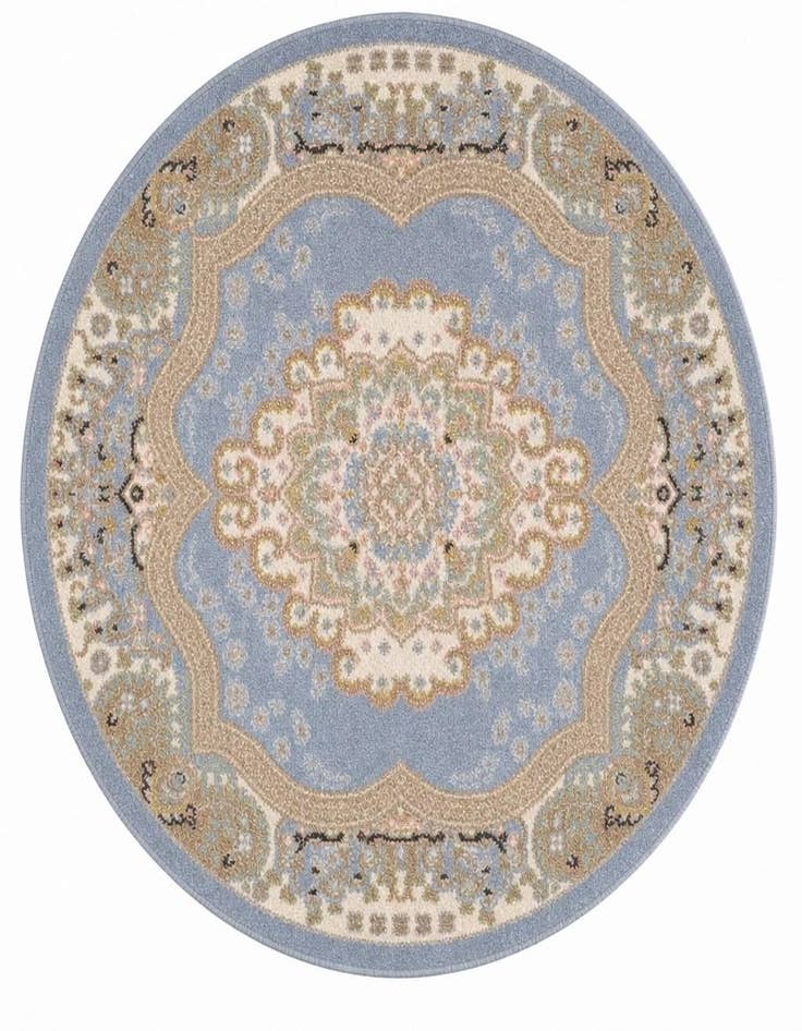 Detail image of 3' 3 x 3' 3 Kamala Washable Round Rug