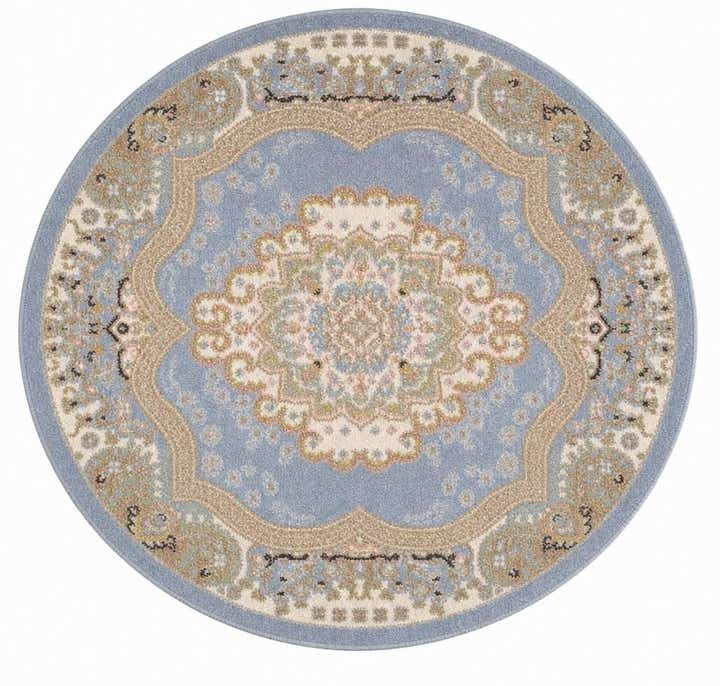 3' 3 x 3' 3 Kamala Washable Round Rug