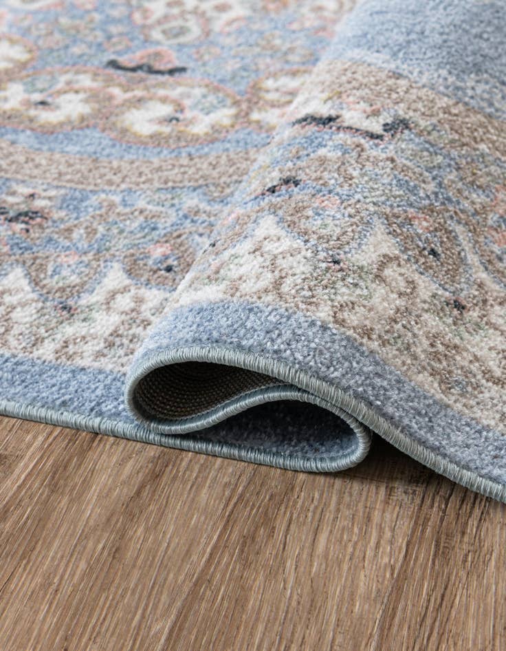 Detail image of 5' 3 x 5' 3 Kamala Washable Round Rug