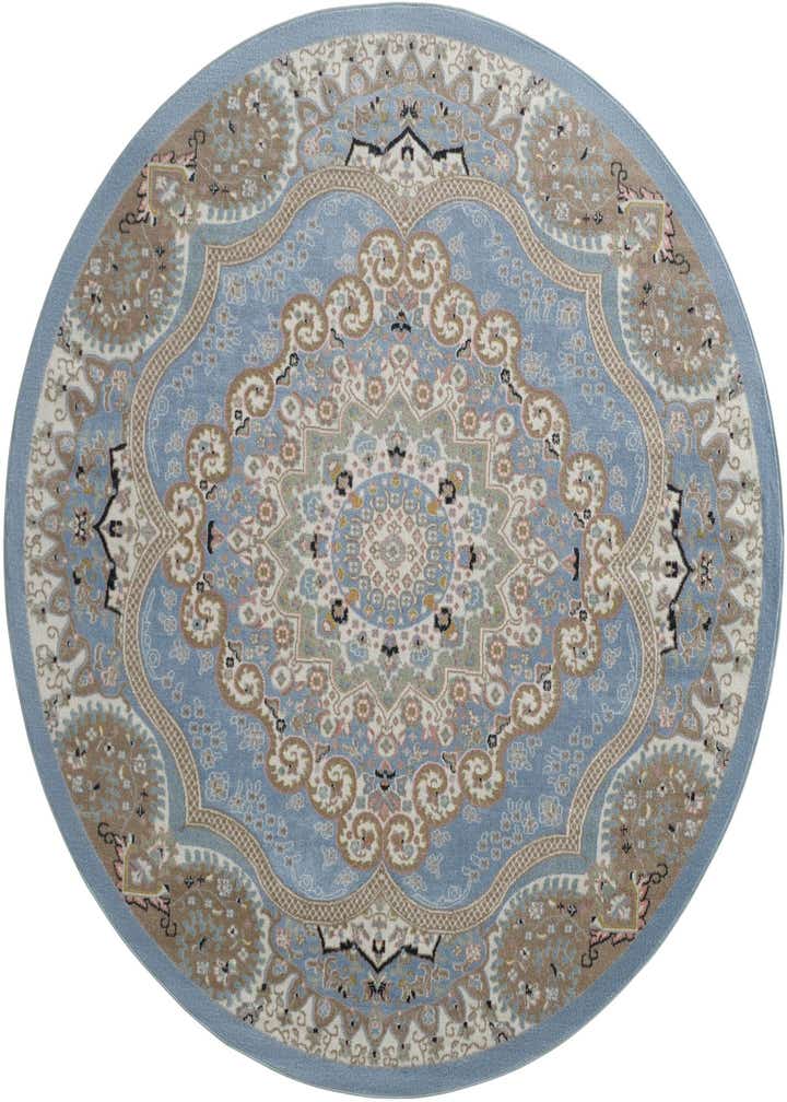 7' 10 x 7' 10 Kamala Washable Round Rug