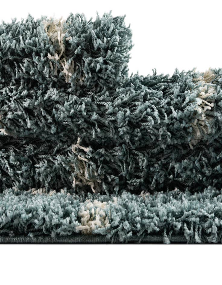 Detail image of 6' x 6' Lattice Shag Round Rug