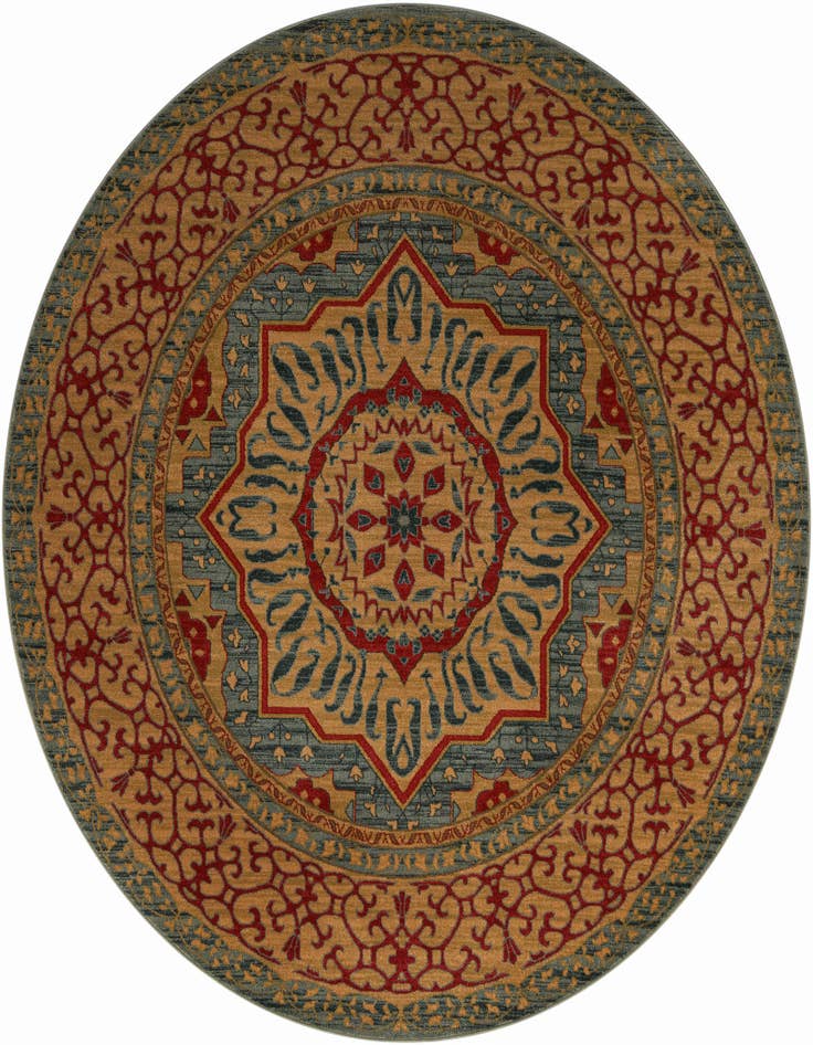 Detail image of 8' x 8' Mamluk Round Rug