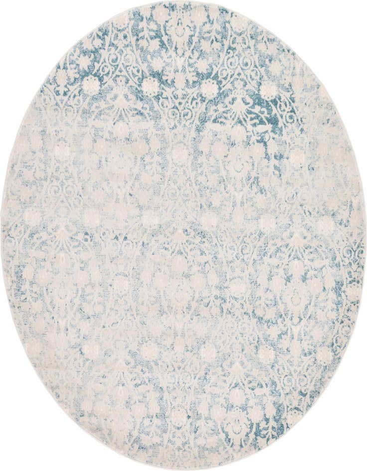 Detail image of 6' x 6' Modern Classical Round Rug
