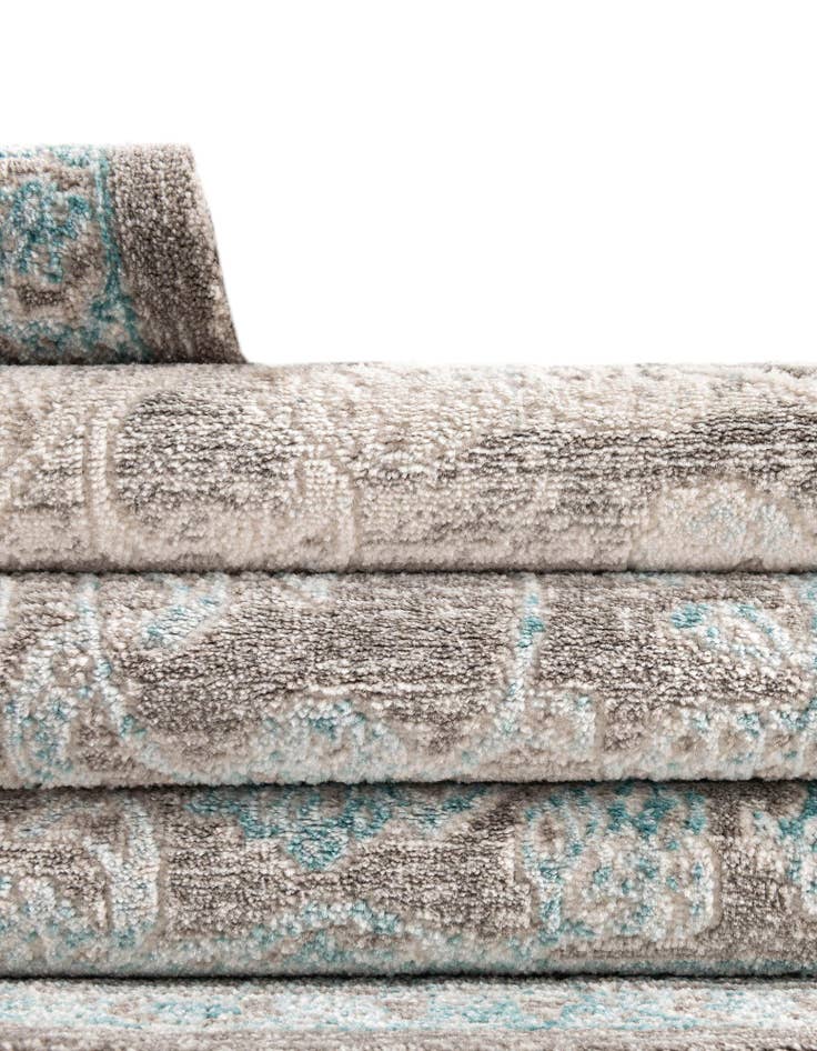 Detail image of 8' x 8' Modern Classical Round Rug