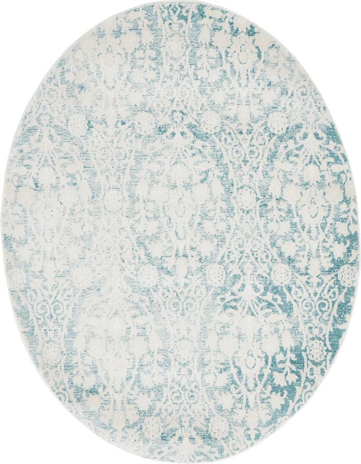 Detail image of 4' x 4' Modern Classical Round Rug