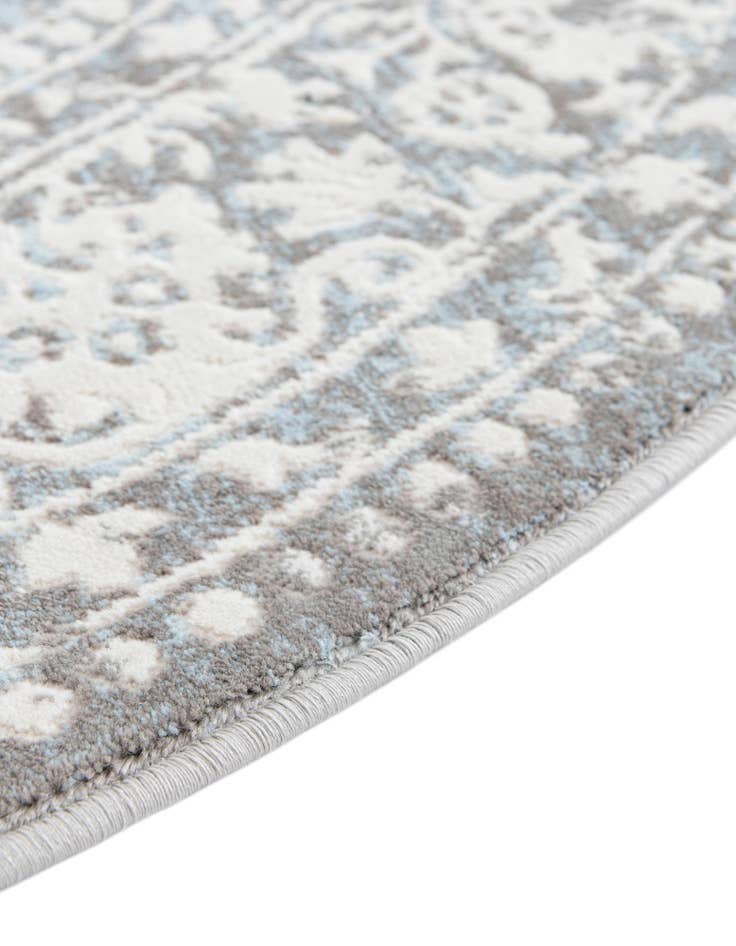 Detail image of 6' x 6' Modern Classical Round Rug