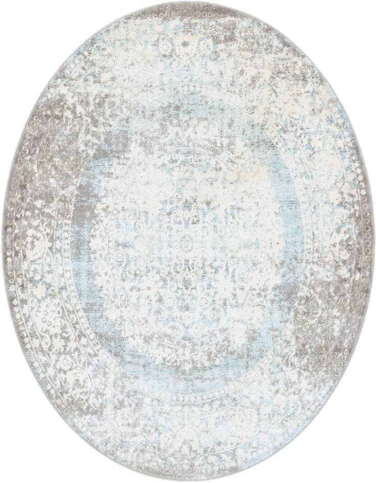 Detail image of 5' x 5' Modern Classical Round Rug
