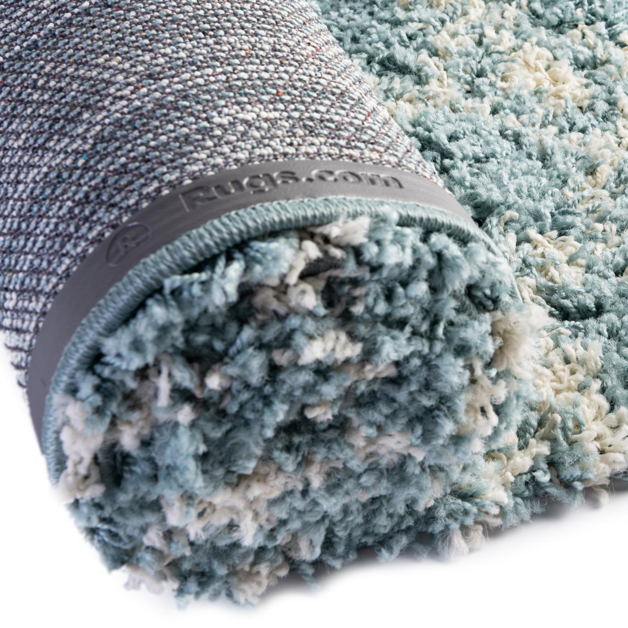 6' x 6' Moroccan Trellis Shag Round Rug