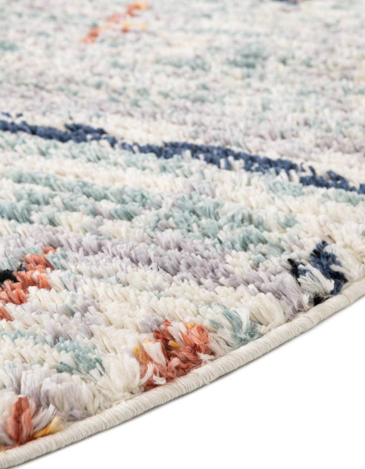 Detail image of 7' x 7' Morocco Round Rug